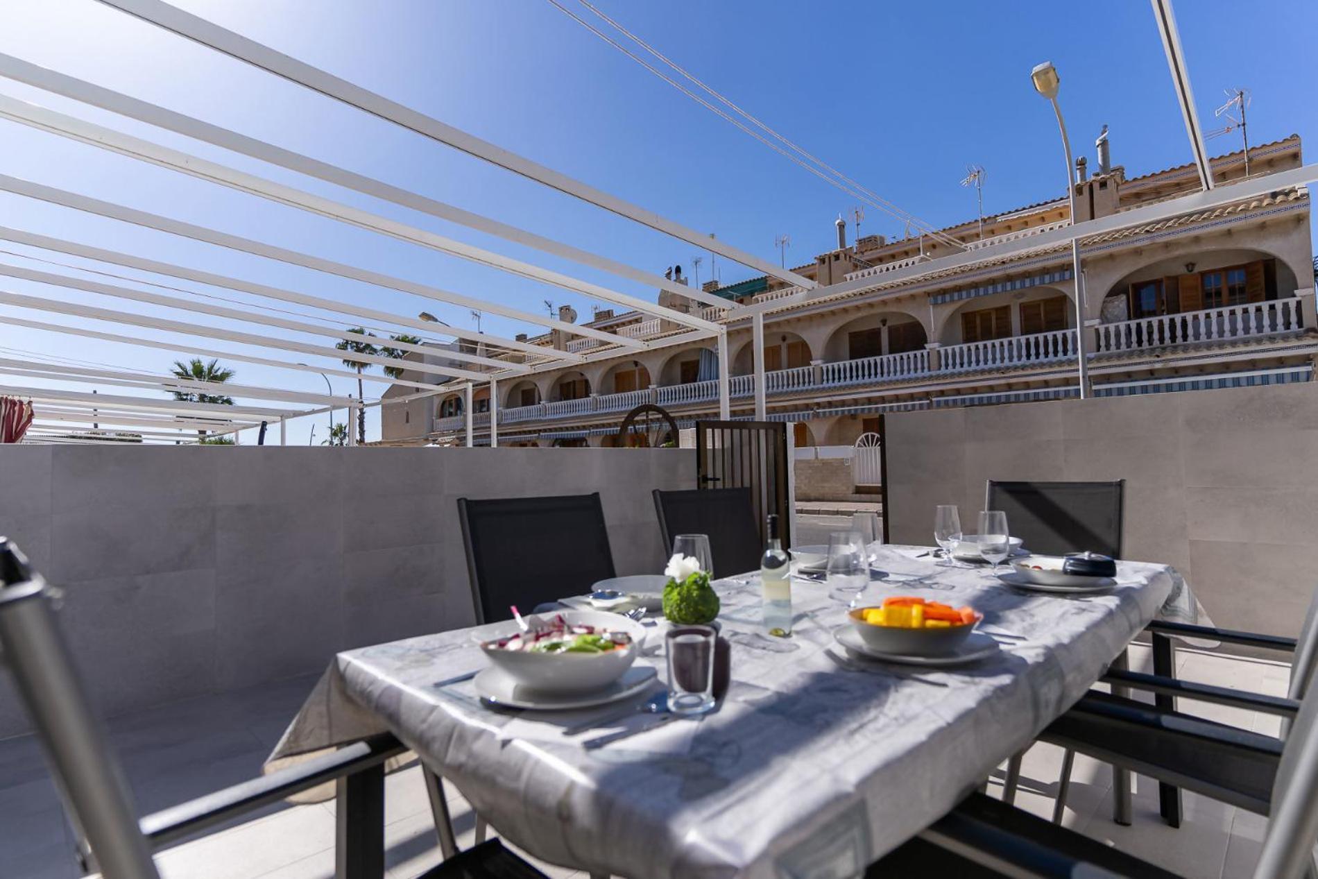 Vila Rentafive Gran Casa Reformada Terraza Santa Pola Exteriér fotografie
